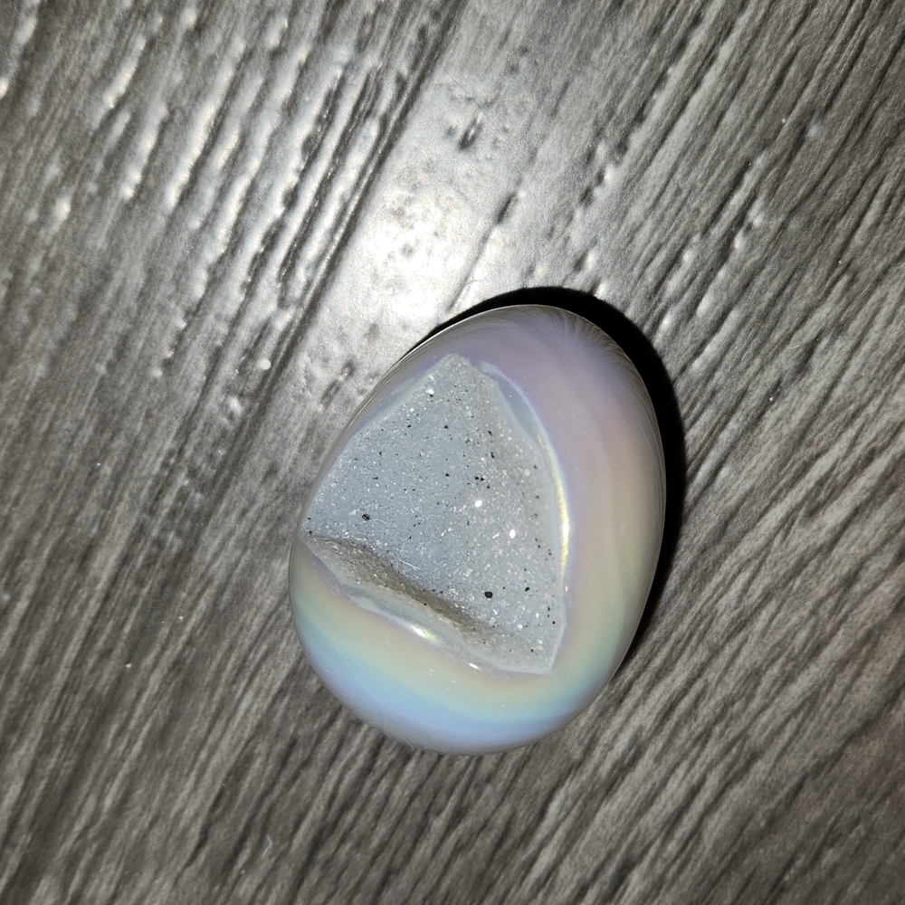 Agate druzy Egg